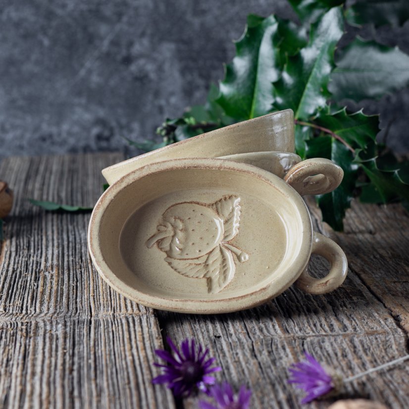 Jahoda zbytkovník - kameninová forma na pečení