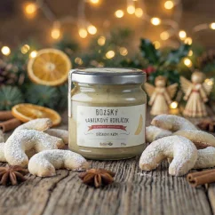 Božský Vanilkový rohlíček - oříškový krém 190 g