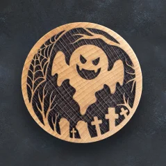 Razítko na sušenky - Duch na hřbitově