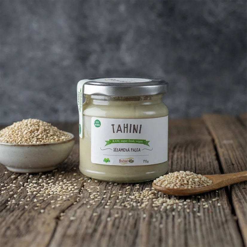 Tahini - Sezamová pasta 190g Tahini - Sezamová pasta 190g