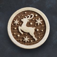 Razítko na sušenky - vánoční jelen