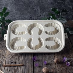 Benešník na rohlíčky - kameninová forma na pečení