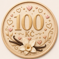 100 Kč - Na rozvoj  Vanilky