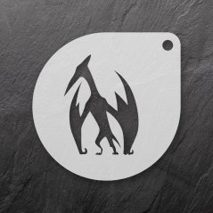 Šablona na sušenky - Stojící pterodaktyl