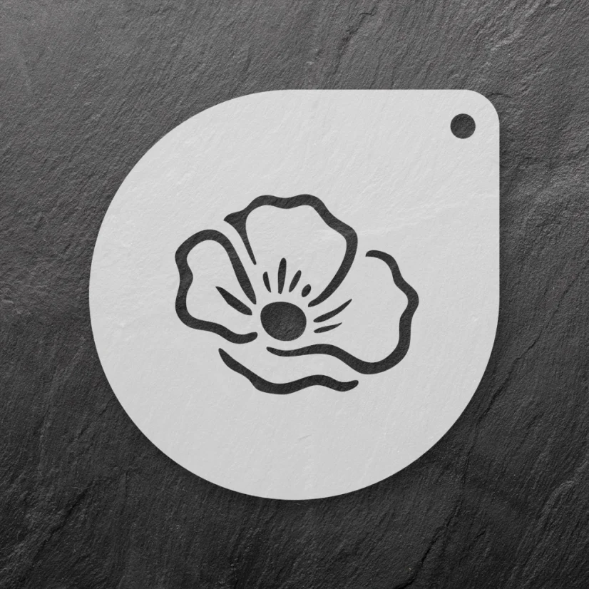 Šablona na sušenky - Vlčí mák