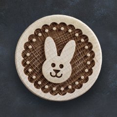 Razítko na sušenky - hlava zajíce