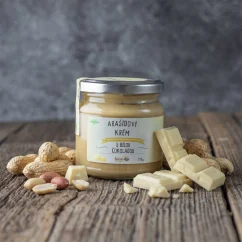 Arašídový krém s bílou čokoládou 190 g