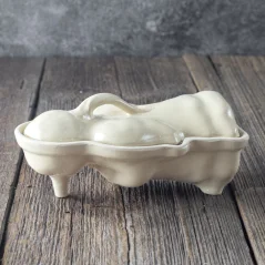 Andílek dvoudílný  - kameninová forma na pečení