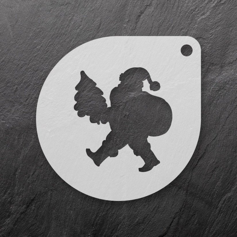 Šablona na sušenky - Santa