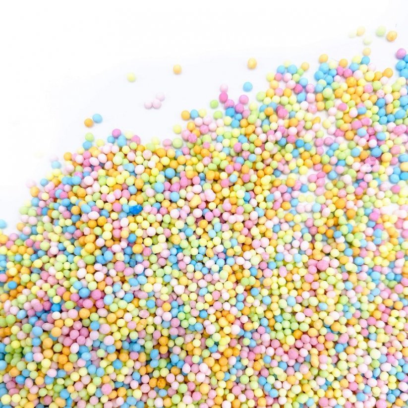 Pastelové perličky - cukrové zdobení (90 g)