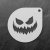 Šablona na sušenky - Halloweenský úsměv