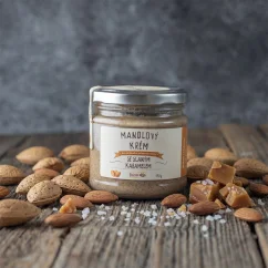 Mandlový krém se slaným karamelem 190 g