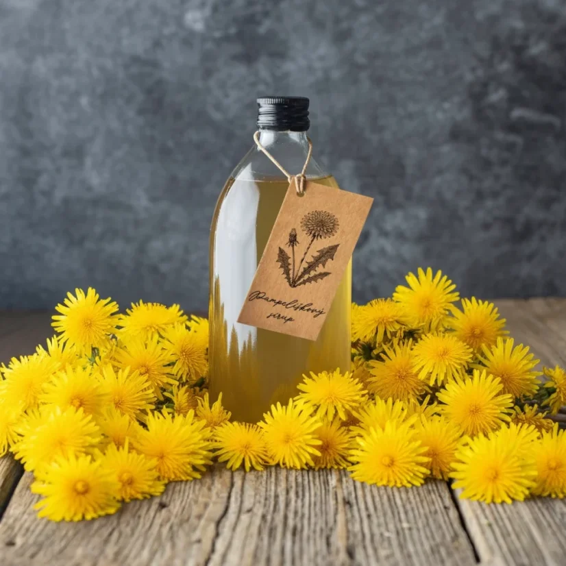 Pampeliškový sirup