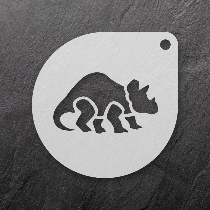 Šablona na sušenky - Triceratops