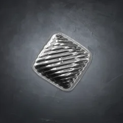 Formičky rýhovaný čtvereček - 30 ks