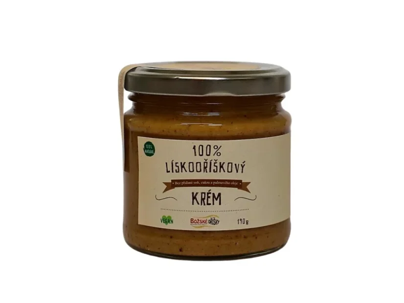 100% Lískooříškový krém 190 g