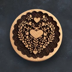 Razítko na sušenky - Lidové srdce