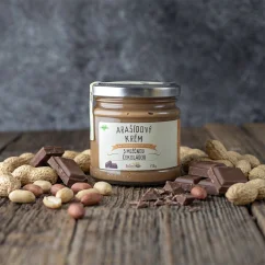 Arašídový krém s mléčnou čokoládou 190 g