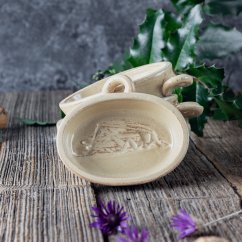 Kobylka zbytkovník - kameninová forma na pečení