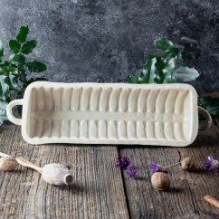 Srnčí hřbet - kameninová forma na pečení