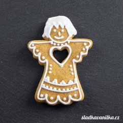 Vykrajovátko anděl se srdíčkem
