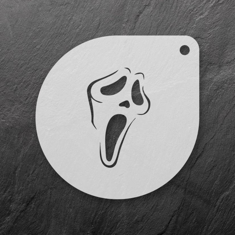 Šablona na sušenky - Hororová maska