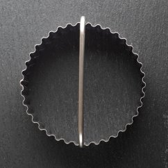 Vykrajovátko vlnkované kolečko 10 cm s držadlem