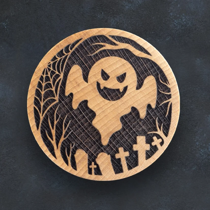 Razítko na sušenky - Duch na hřbitově