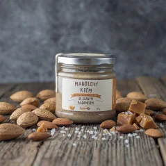 Mandlový krém se slaným karamelem 190 g