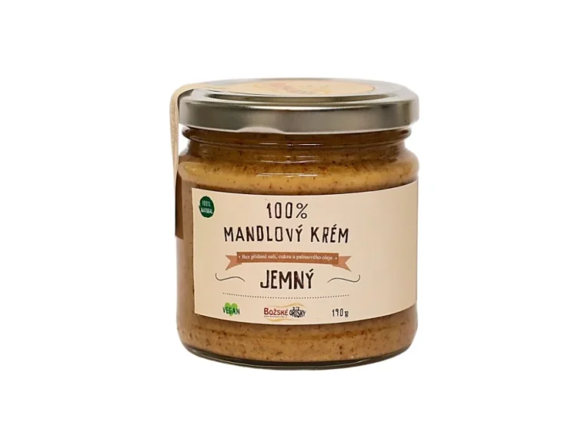 100% Mandlový krém - jemný 190 g