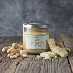 Arašídový krém s bílou čokoládou 190 g