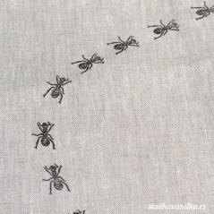Lněný pytlík - mravenci
