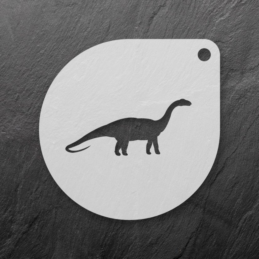 Šablona na sušenky - Brontosaurus