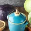 Nádoba na kvašení zeleniny Pickles - tyrkysová lesklá