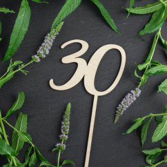 Velký zápich - číslice 30
