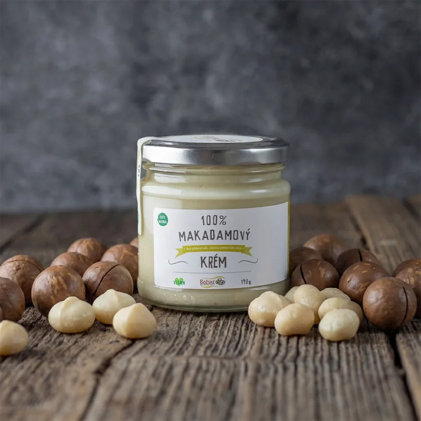 100% Makadamový krém 190g