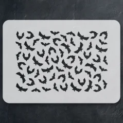 Šablona se vzorem - Netopýři