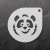 Šablona na sušenky - Panda